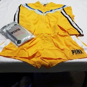 Yellow Track suit set